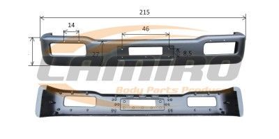 NISSAN ATLEON FRONT BUMPER - WIDE CABIN