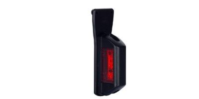 Marker light (white+red) with a holder
