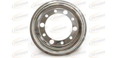 WHEEL CAP 22,5 STAINLESS FRONT