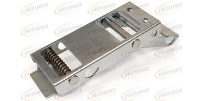 Tilt-resistant belt tensioner w.brake
Tarpaulin tension belt buckle