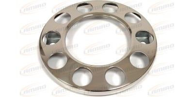 Wheel cover, 10 holes, stainless steel 22,5 inch