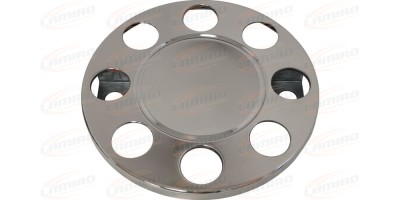 Wheel cover, 8 holes, stainless steel 19,5 inch