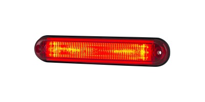 Marker light, light tube SLIM type, RED