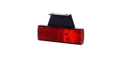 Marker light with reflective device, hanging (red).