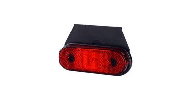 Rear marker light (red), with reflective device and a holder.