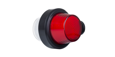 Marker lamp white-red, short arm, white and red lens